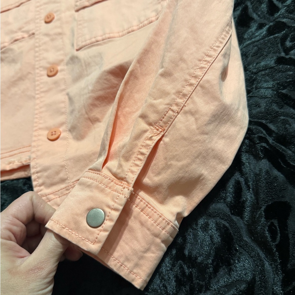 Copper Key Peach Utility Jacket - Picture 6 of 10
